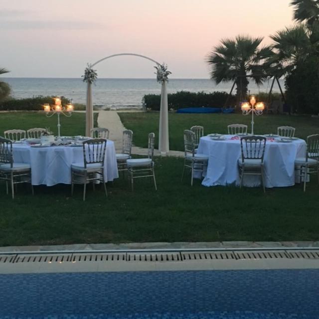 Ionion Beachfront Villa أيا نابا المظهر الخارجي الصورة