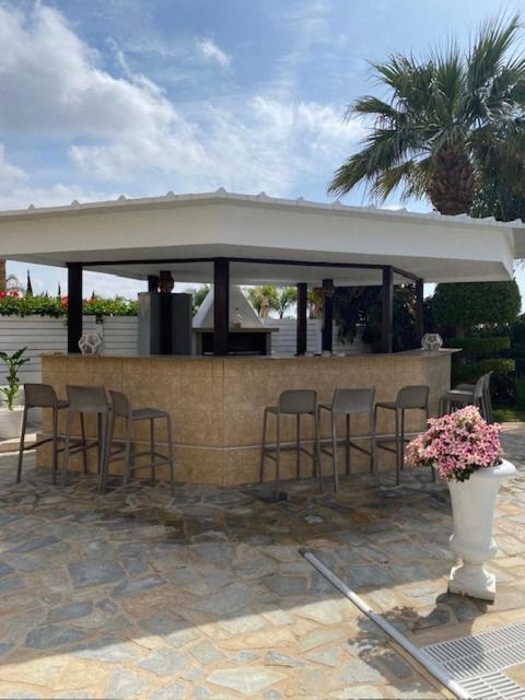 Ionion Beachfront Villa أيا نابا المظهر الخارجي الصورة